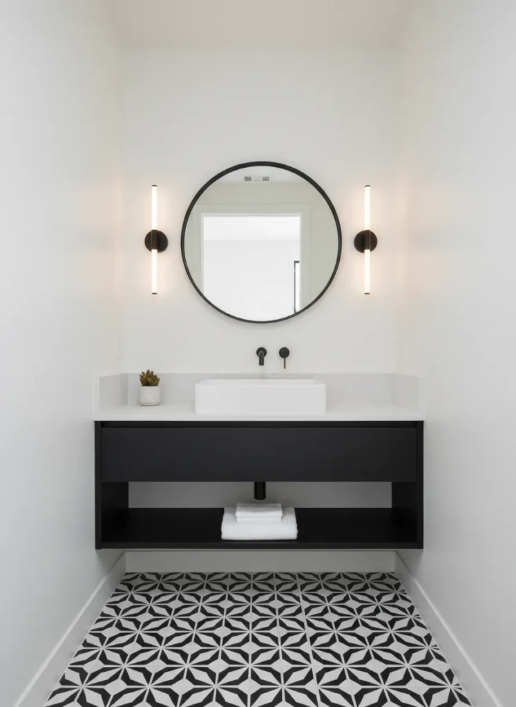 Patterned Floor Tiles