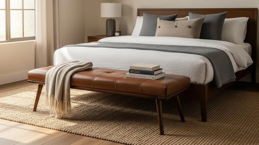 Place a Bench at the Foot of the Bed