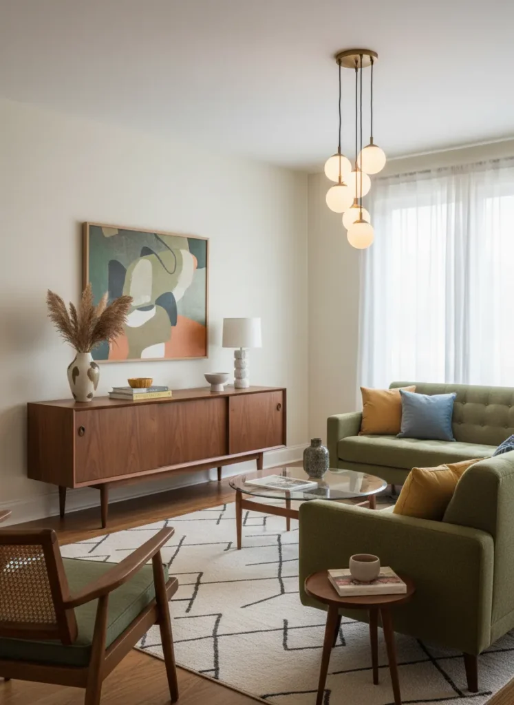 Polished Mid-Century Modern Vibes