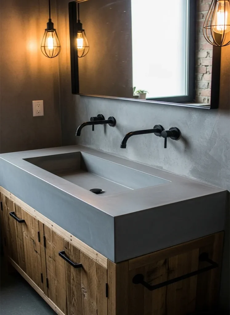 Pour Concrete Countertops