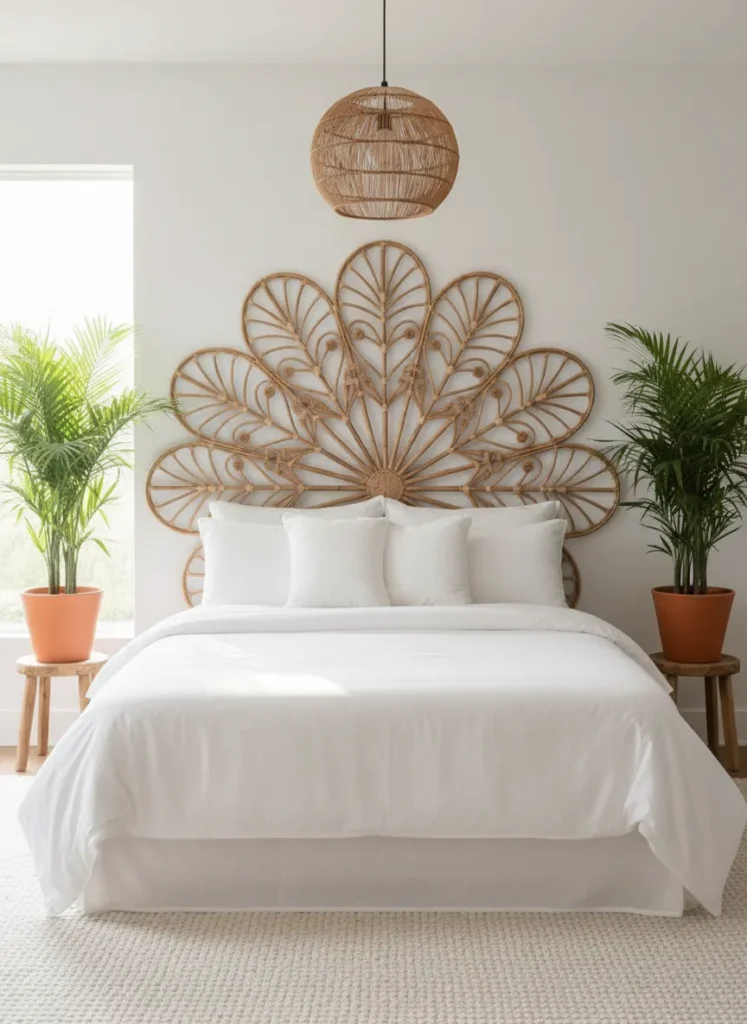 Rattan Headboard