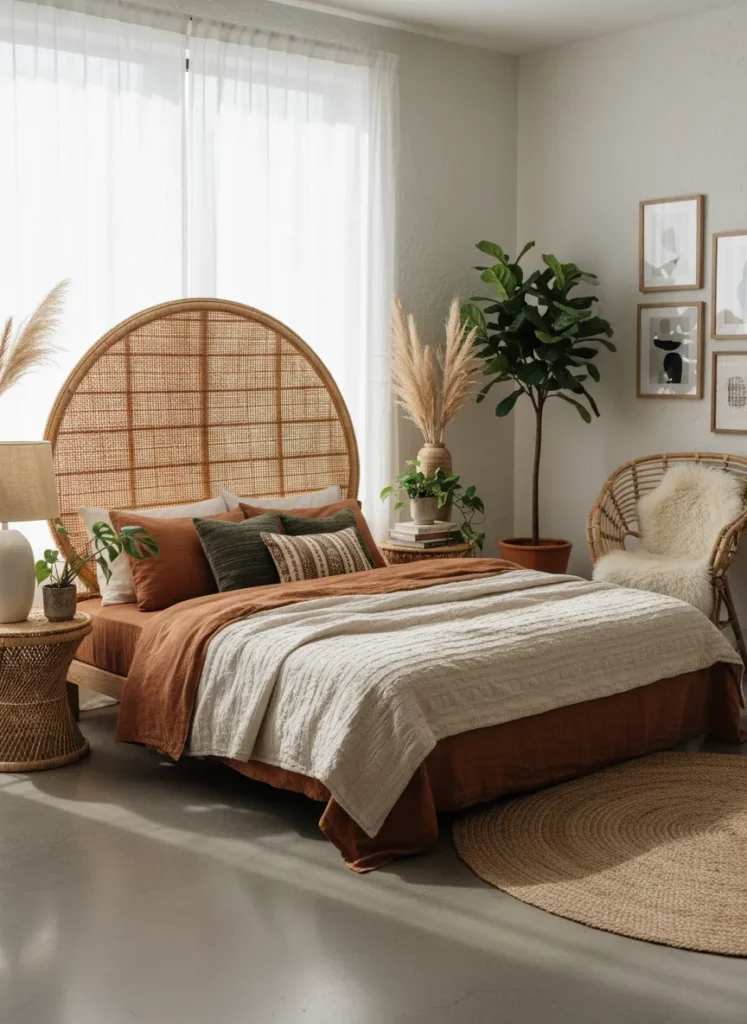 Rattan Headboard Revival