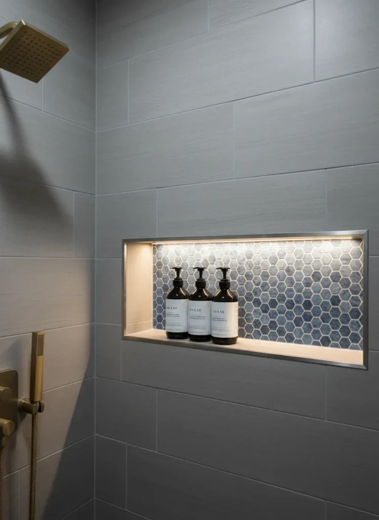 Recessed Shower Niches