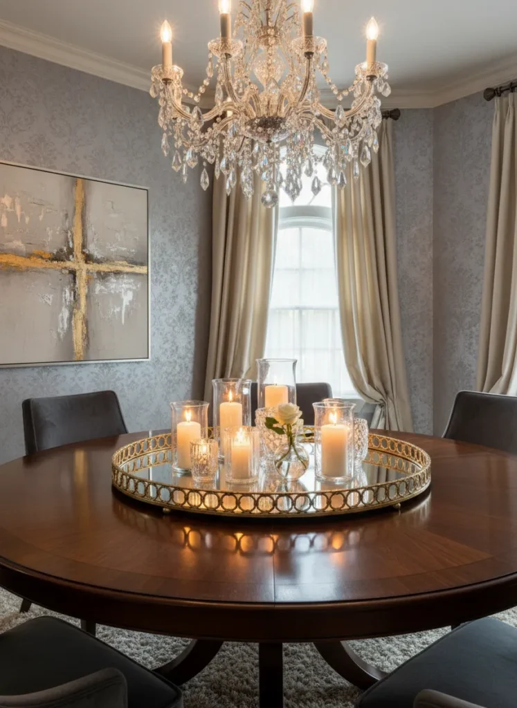 Reflective Mirror Tray