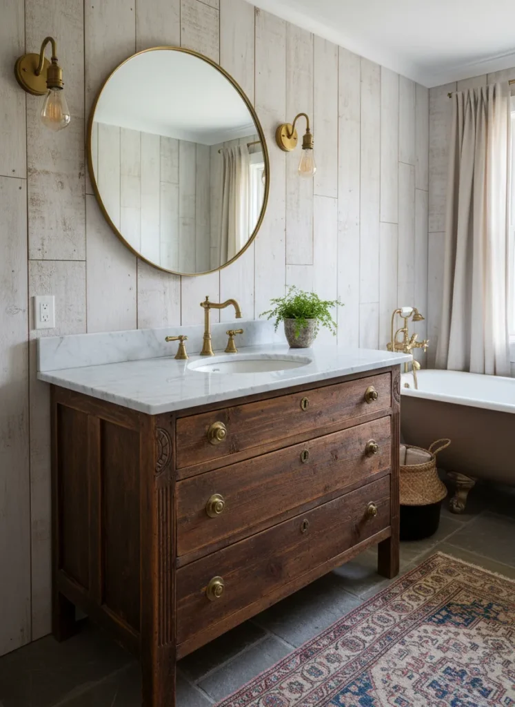 Repurposed Vintage Dresser