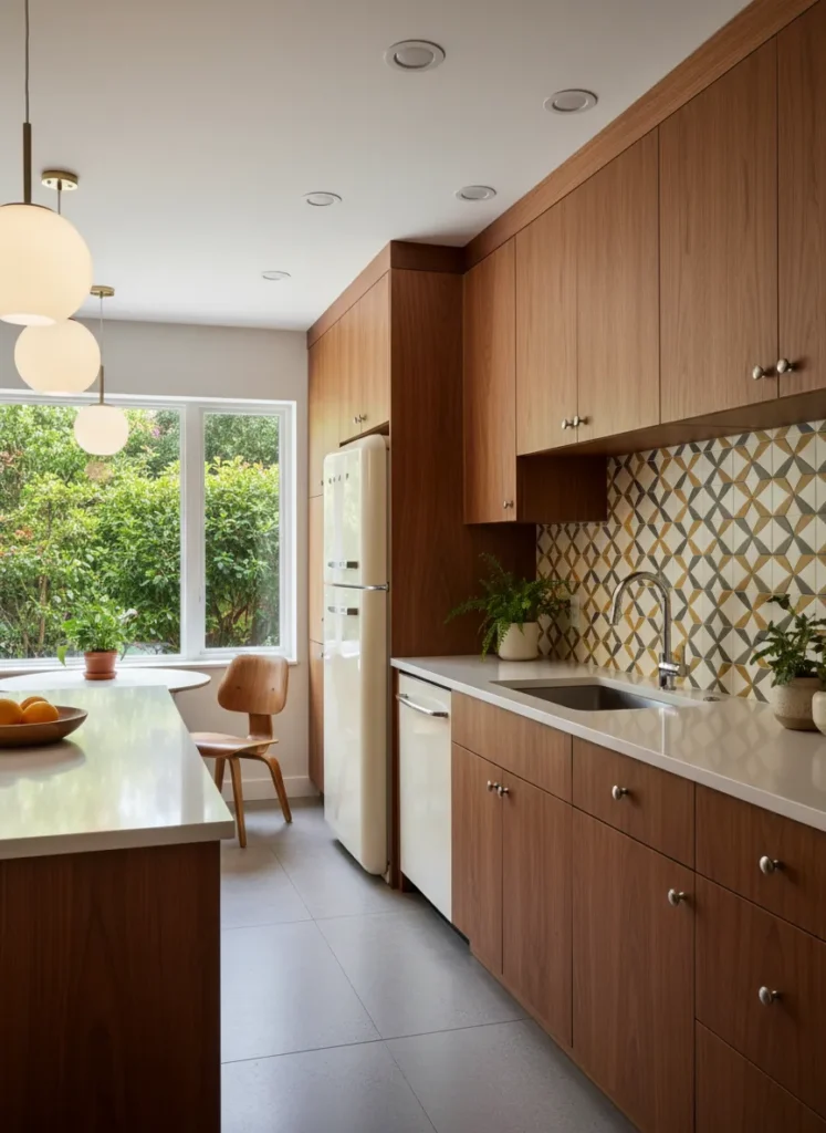 Rich Walnut Mid-Century