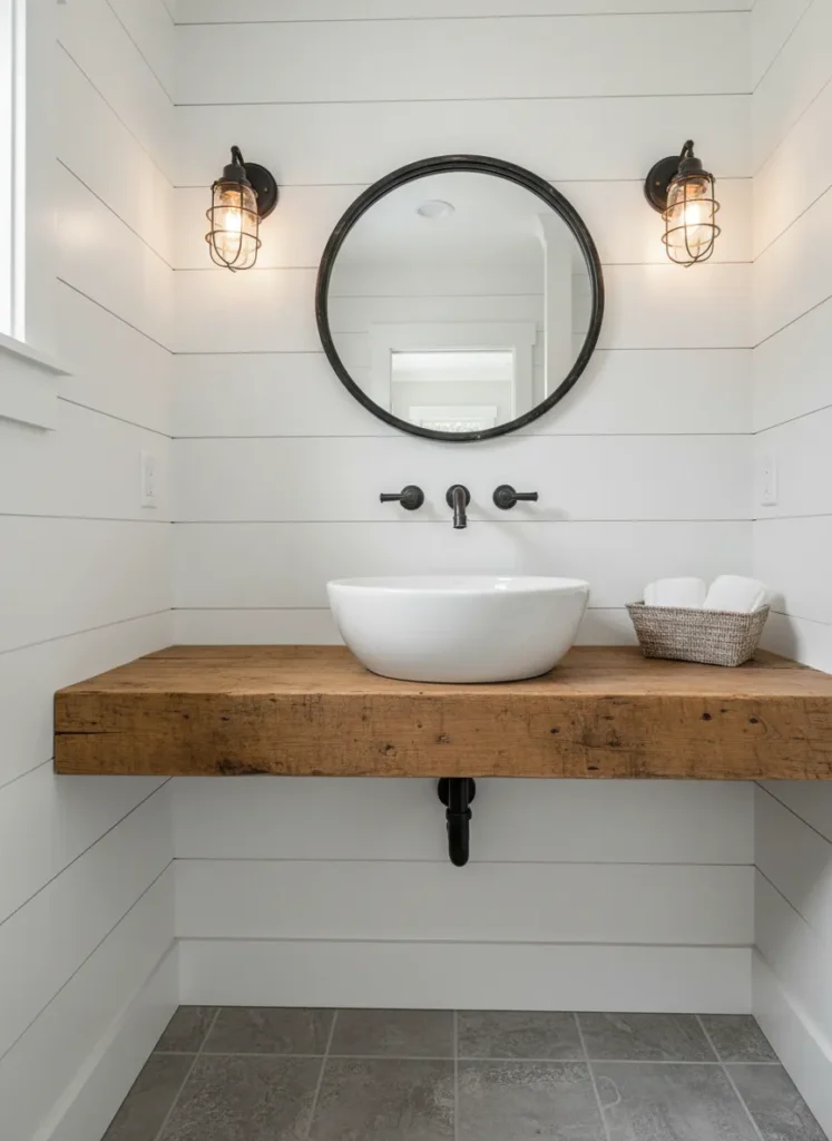 Rustic Barn Wood Ledge