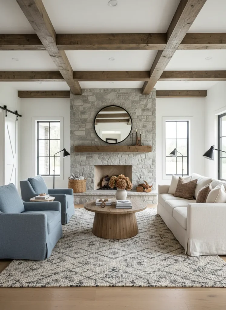 Rustic Faux Beams