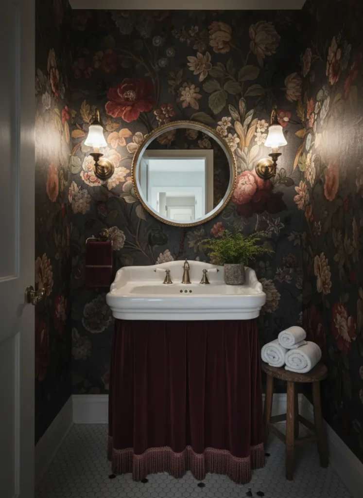 Sink Skirts and Velvet Textures