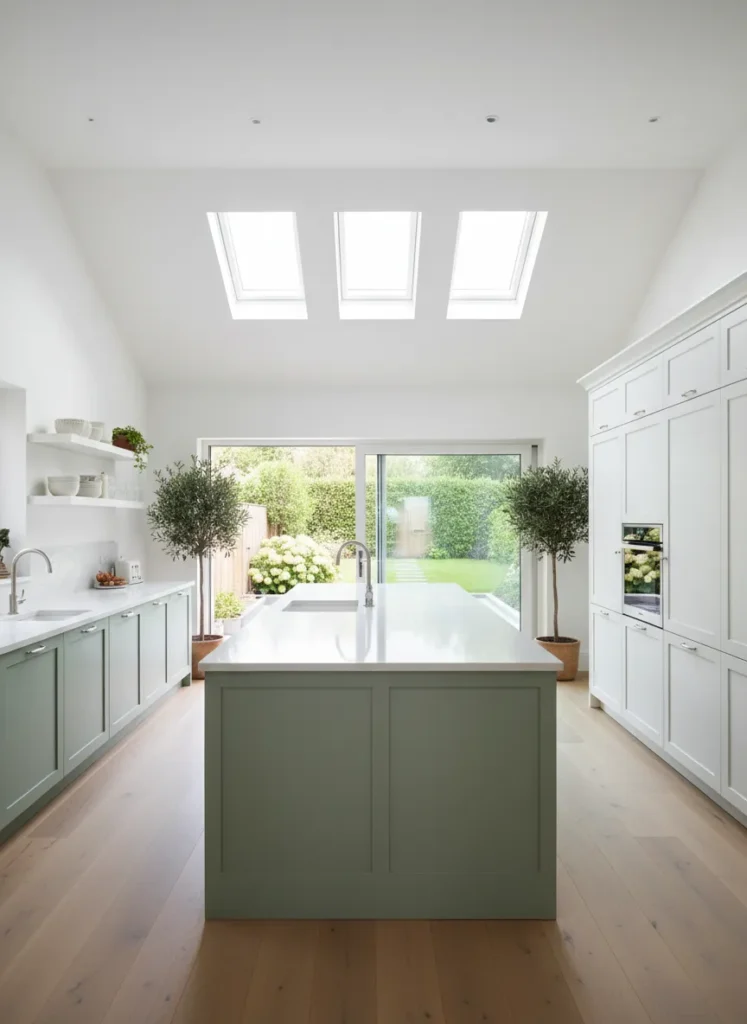 Skylights Over the Work Zone