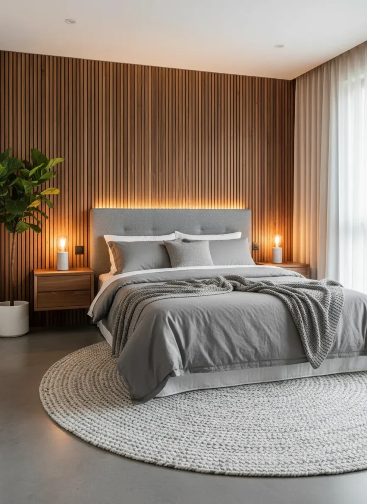 Slatted Wood Wall Panels