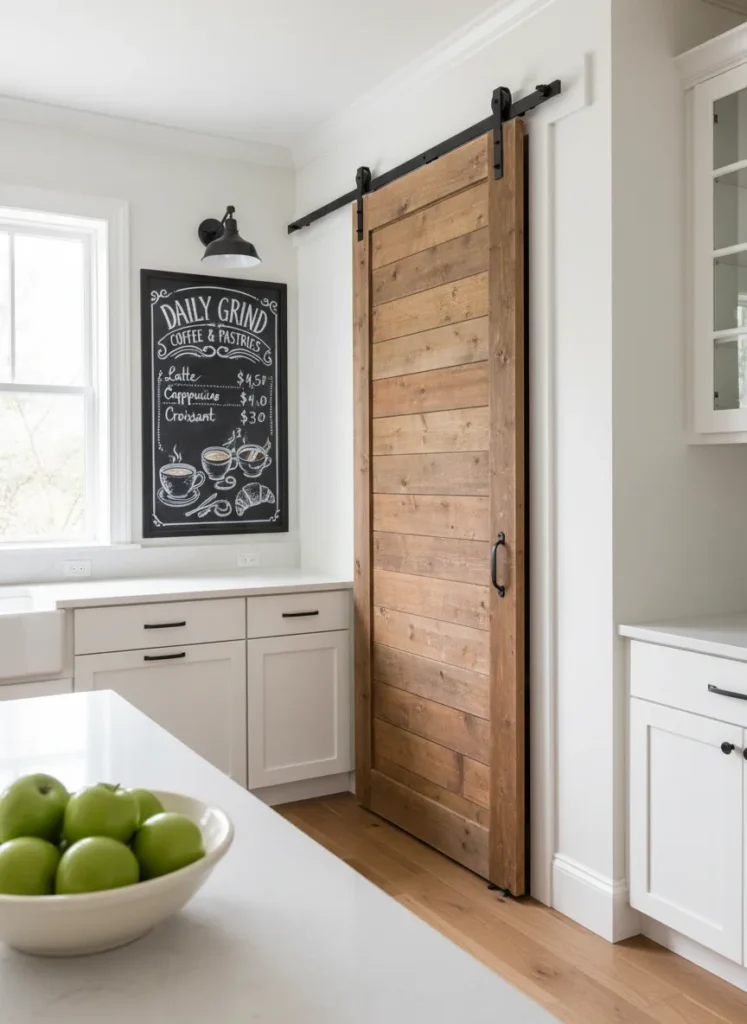 Sliding Barn Door Pantry