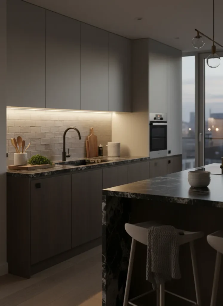 Strategic Under-Cabinet Lighting