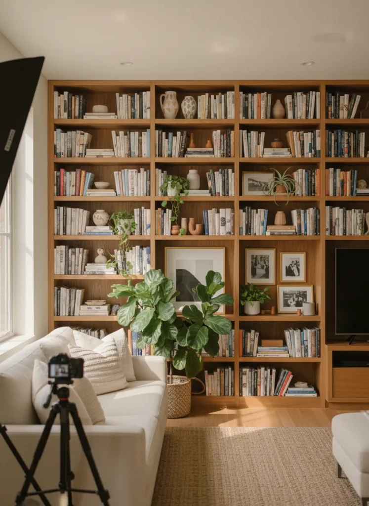 Style Bookshelves Creatively