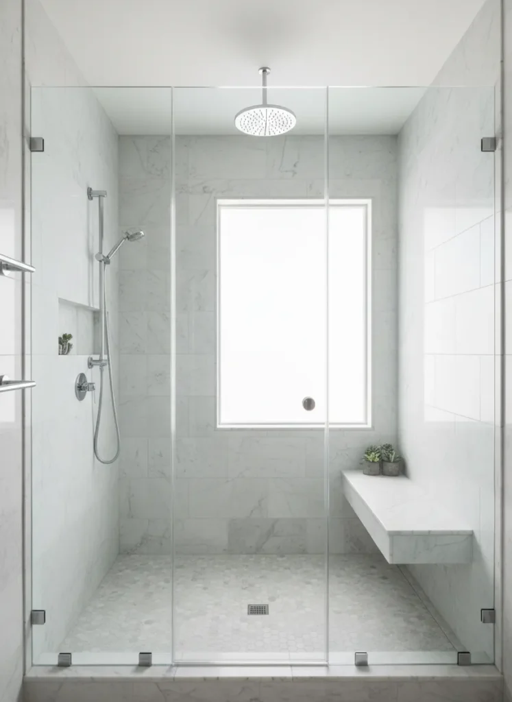 Switch to a Frameless Glass Shower