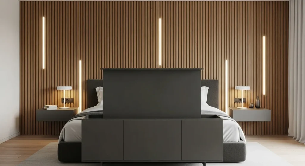 TV Concealment Layout