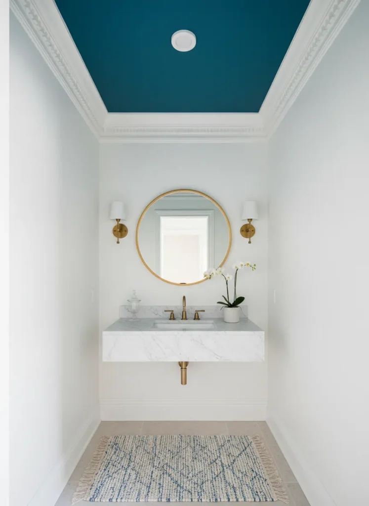 Teal Ceiling Paint