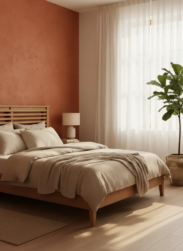 Terracotta Feature Wall