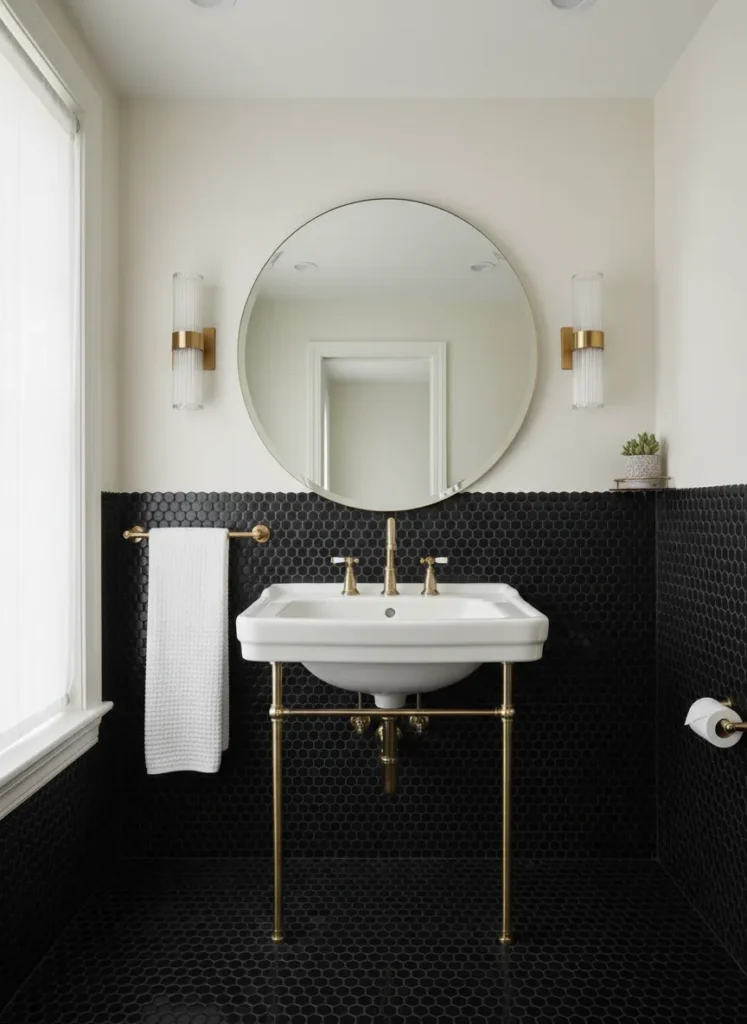 Textured Penny Tiles