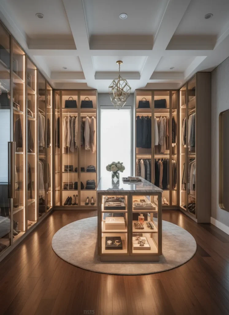 Transparent Glass Doors