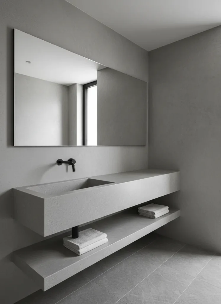 Try an Industrial Concrete Finish