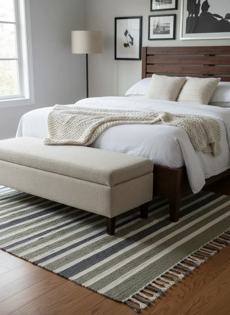 Upholstered Storage Bench