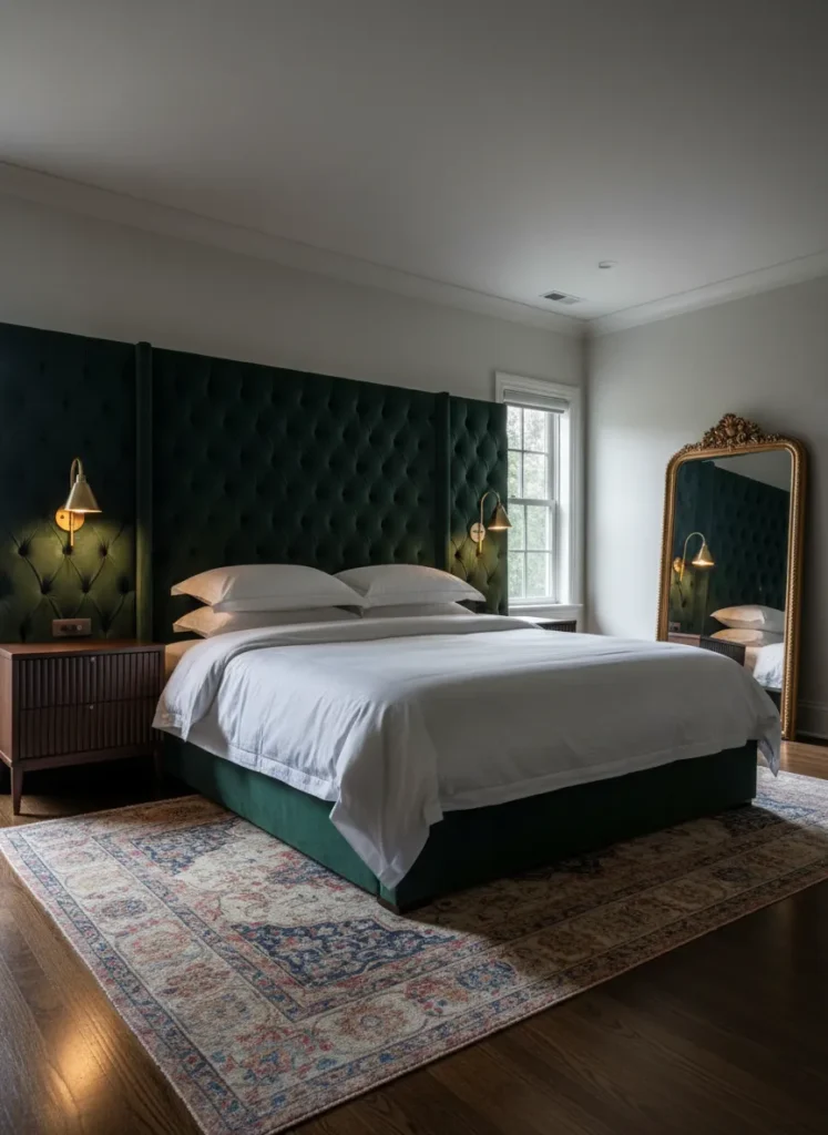 Velvet Tufted Headboards