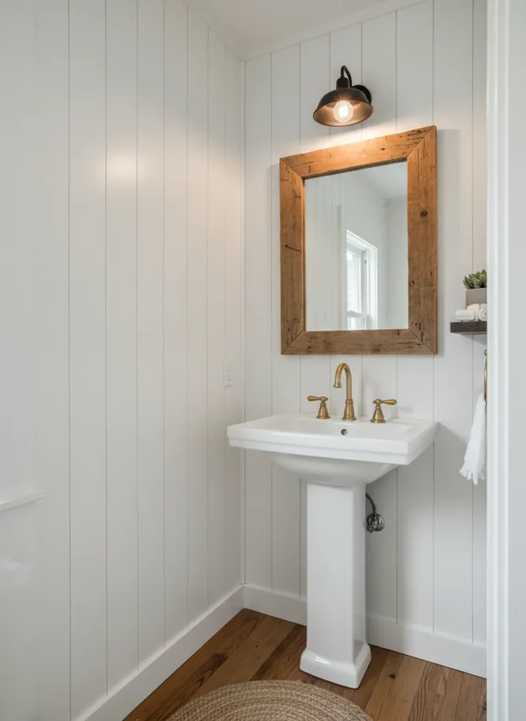 Vertical Shiplap Walls