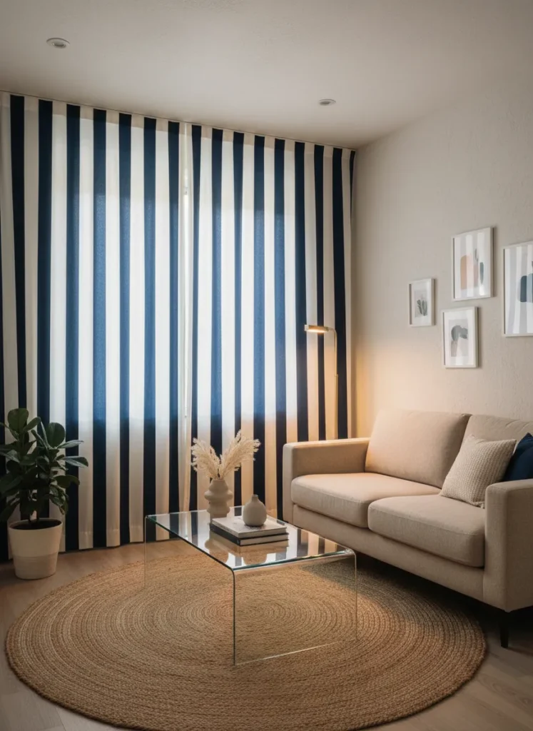 Vertical Stripes for Height