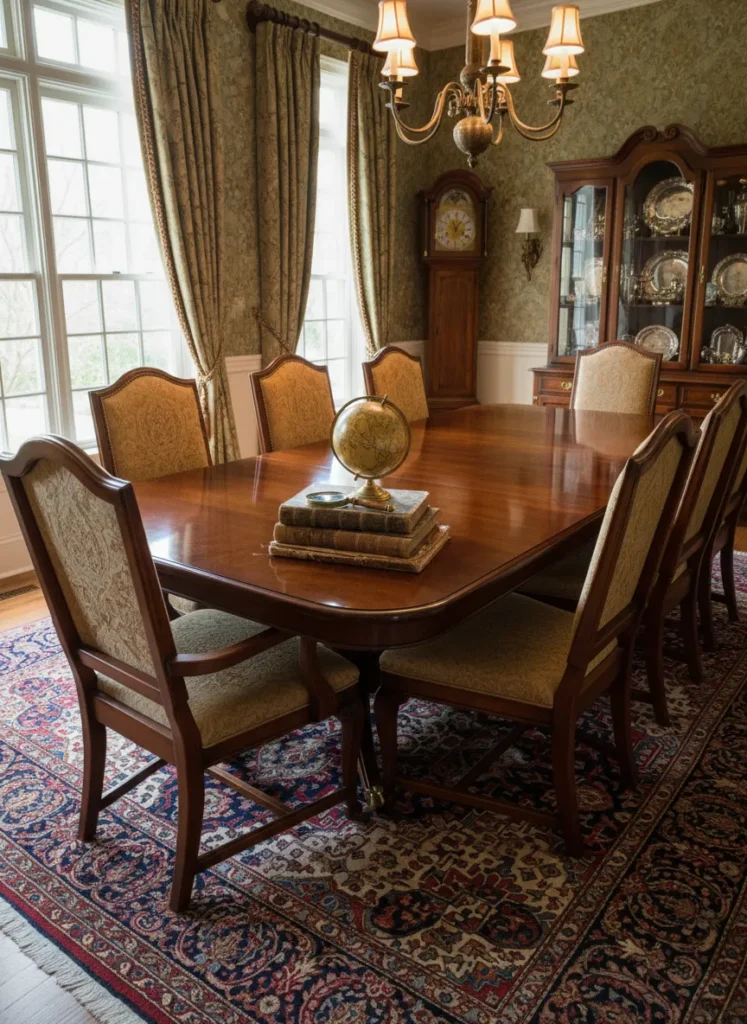 Vintage Book Stack Display