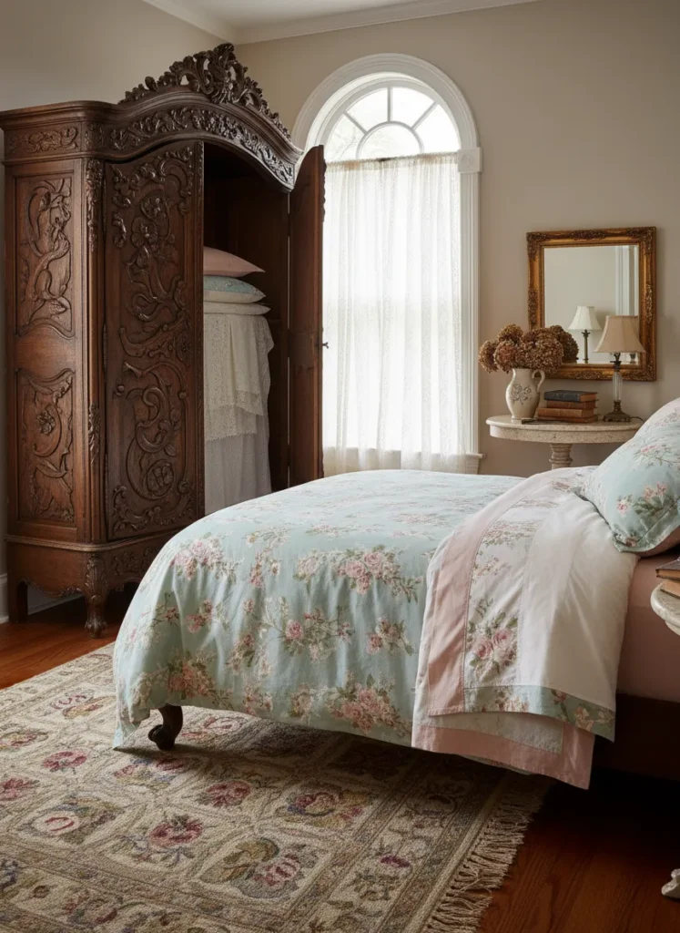 Vintage Freestanding Armoire