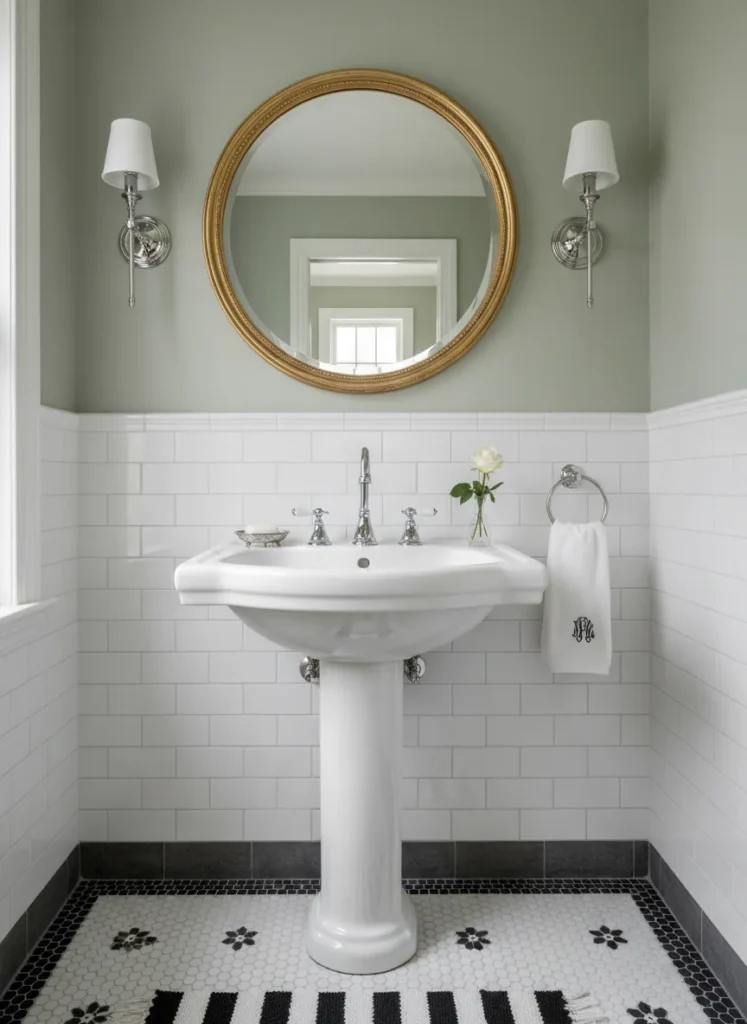 Vintage Pedestal Sink