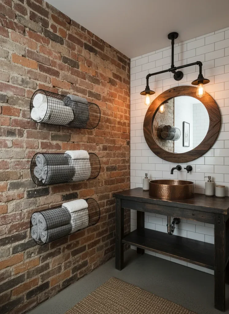 Wall-Mounted Wire Baskets