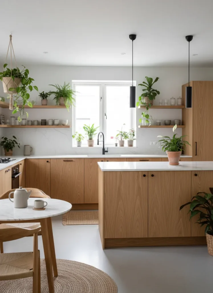 Warm Natural Wood Grain