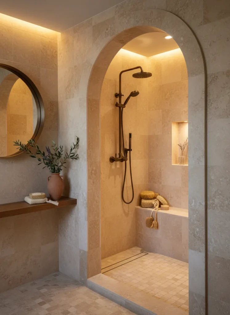 Warm Travertine Tiles