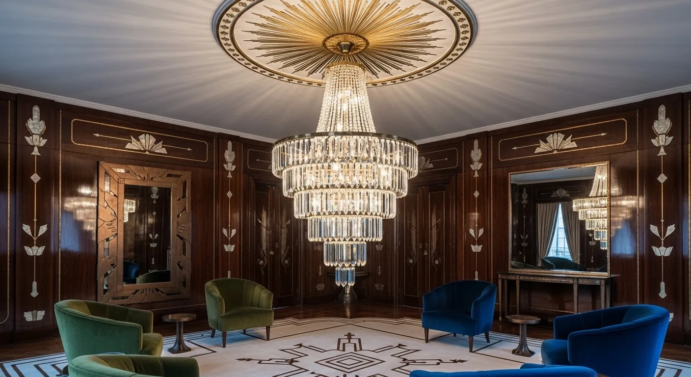 art deco living room ideas