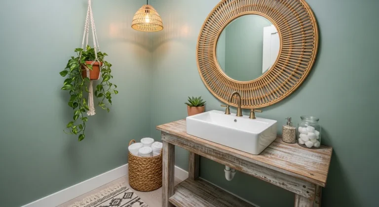powder room mirror ideas