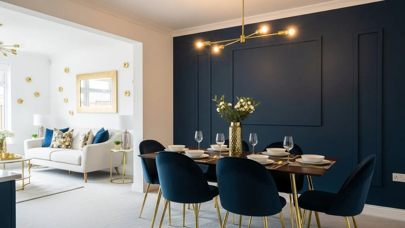 small living dining combo layout