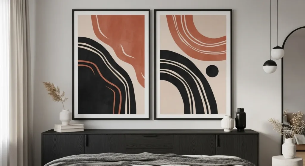Abstract Retro Art