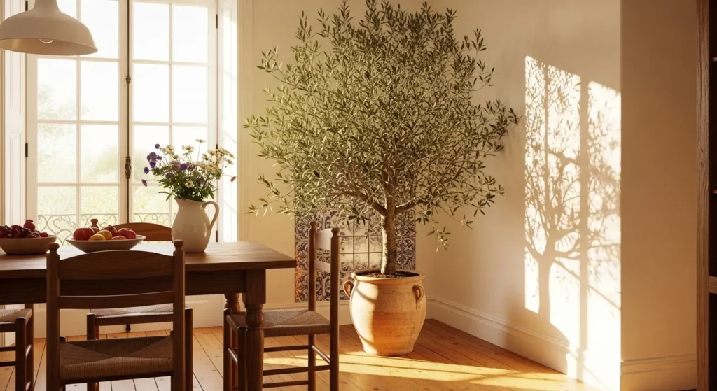 Anchor a Corner with an Indoor Tree