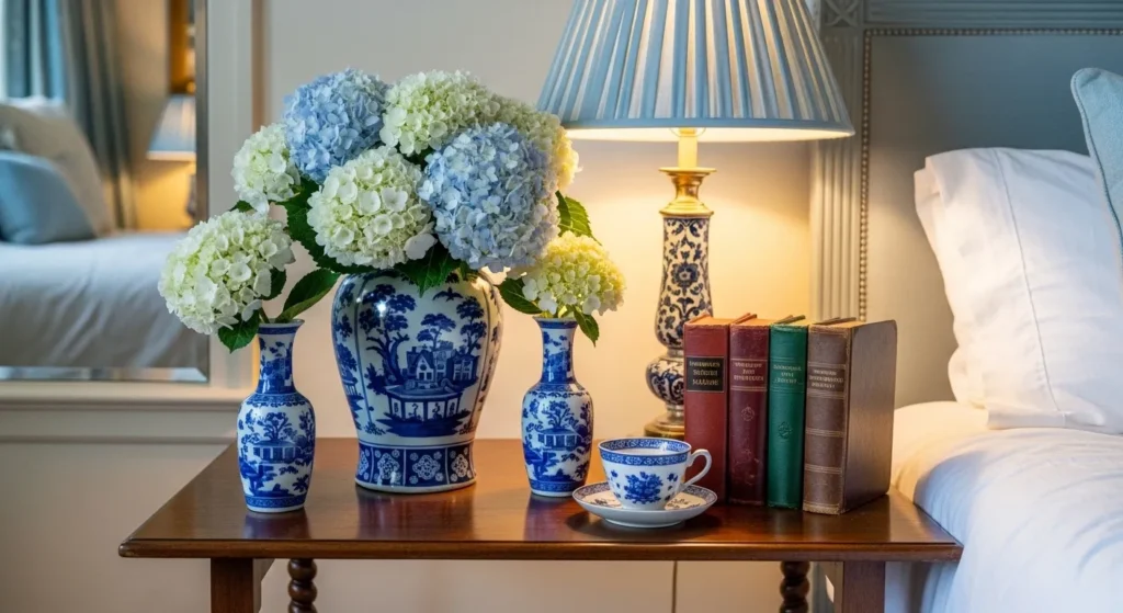 Blue and White Chinoiserie