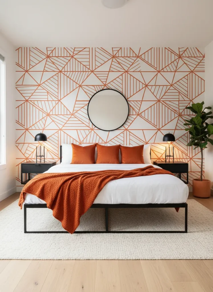 Bold Geometric Wallpaper