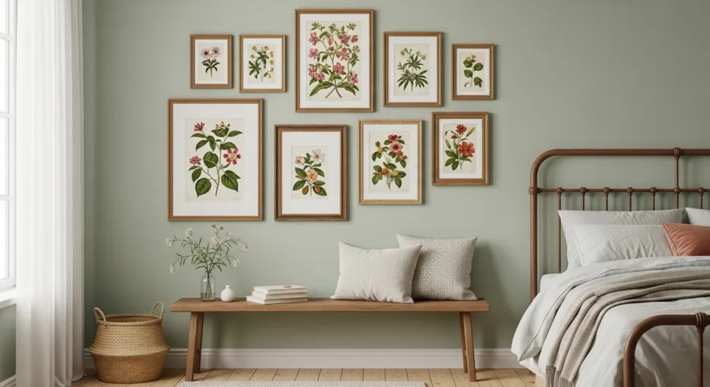 Botanical Print Gallery Wall