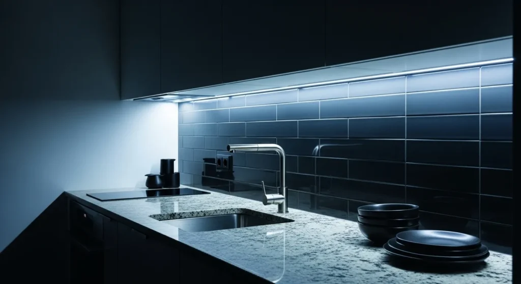 Brighten with Under-Cabinet Lighting