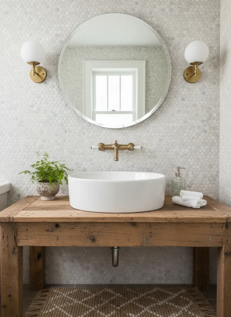 Brushed Brass Fixtures