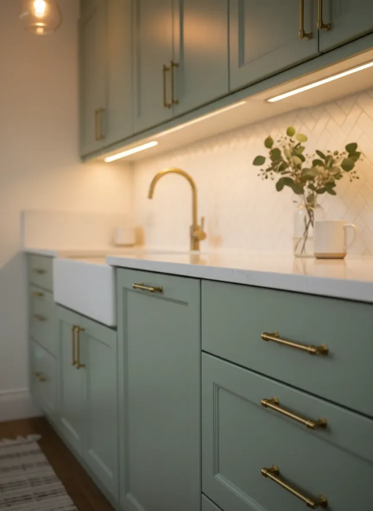 Brushed Brass Hardware