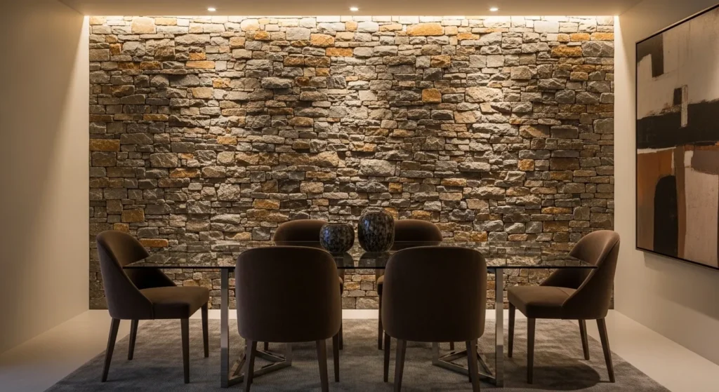 Build a Natural Stone Feature Wall