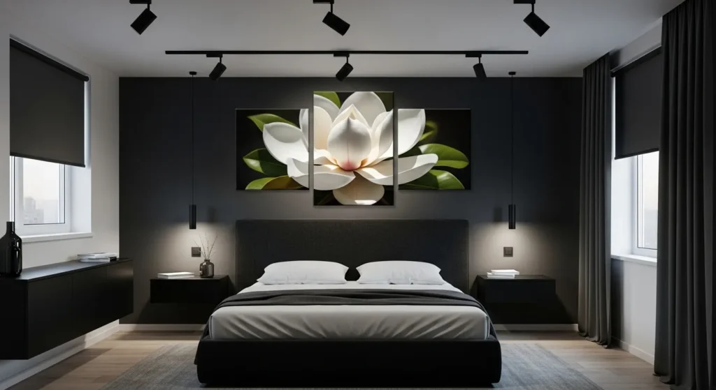 Canvas Floral Triptych