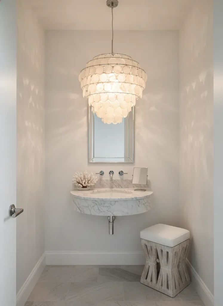 Capiz Shell Lighting