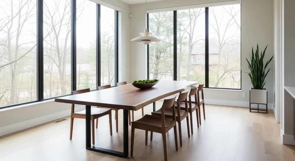 Center the Room with a Live-Edge Table